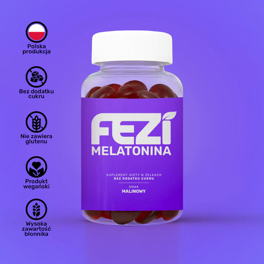 FEZI Melatonina w żelkach bez cukru
