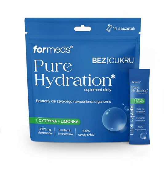 Pure Hydration bez dodatku cukru Cytryna + Limonka Formeds