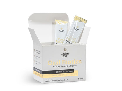 Golden Tree Oral Biotics Kompleks dla higieny jamy ustnej 30 saszetek