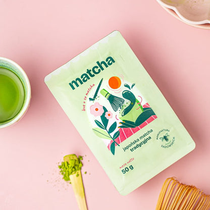 Matcha tradycyjna 50 gramów Pasieka Sadowskich Moya