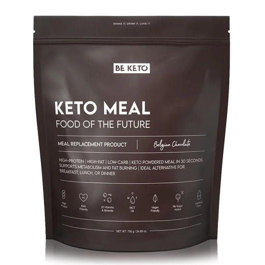 Keto Posiłek – Belgijska Czekolada 700g BeKeto