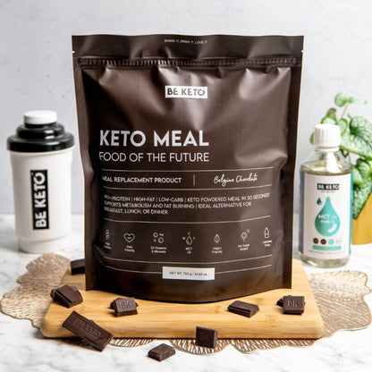 Keto Posiłek – Belgijska Czekolada 700g BeKeto