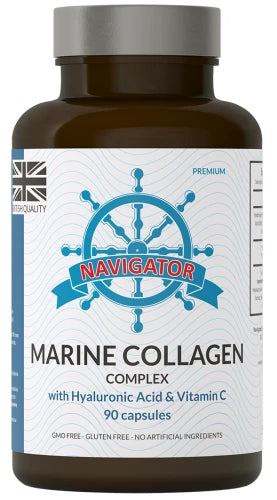 Kolagen Morski 500 mg, 90 kapsułek, Navigator