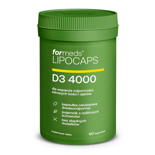 Formeds LIPOCAPS D3 4000 60 kapsułek