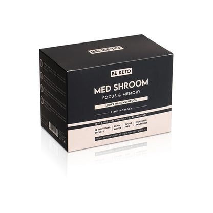 Med Shroom – Grzybki Lion’s Mane – 30 saszetek BeKeto