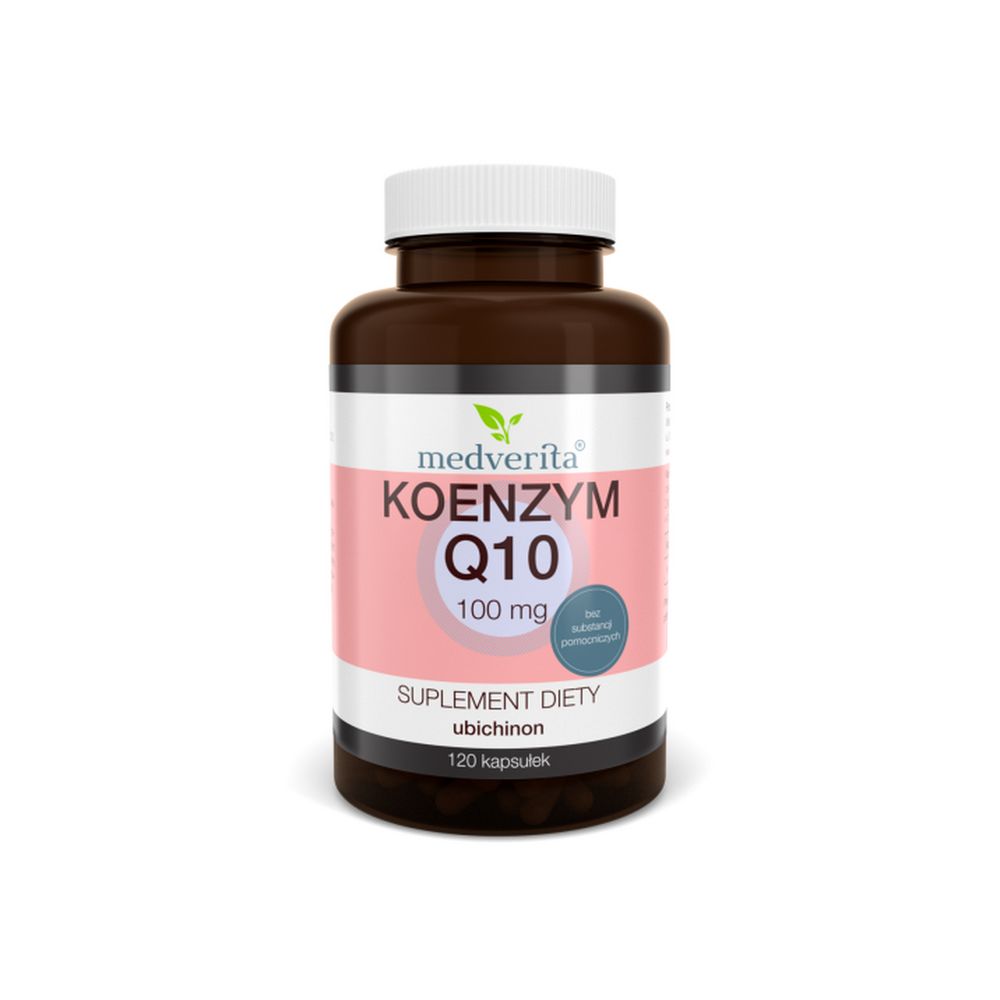 Medverita Koenzym Q10 ubichinon 100 mg - 120 kapsułek