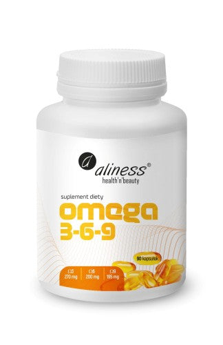 Omega 3-6-9 270/200/195 mg x 90 caps Aliness