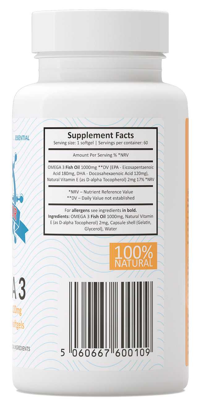 Navigator OMEGA 3 1000 mg, 60 kapsułek miękkich (softgels)