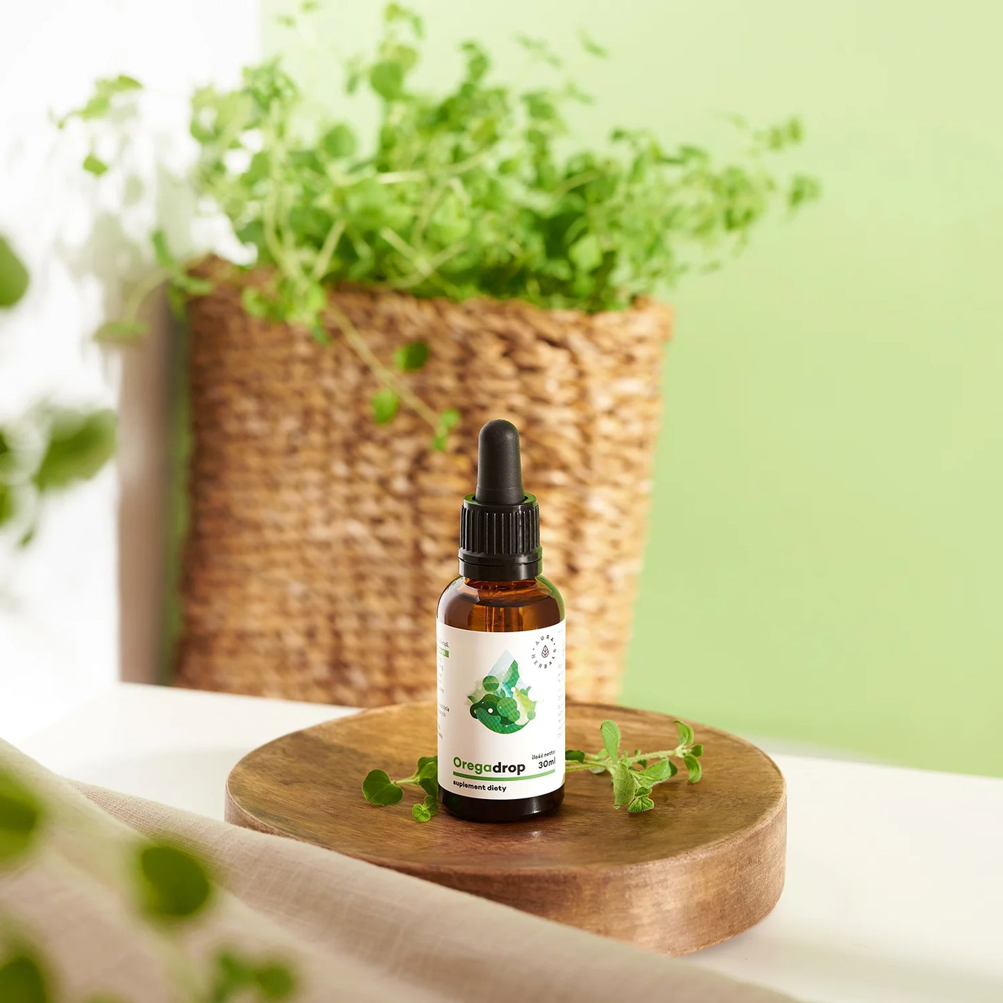 Aura Herbals Oregadrop, Olejek z Oregano, krople 30 ml