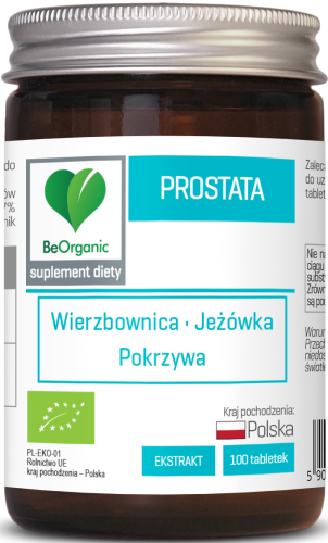 Prostata BIO 300 mg x 100 tabletek BeOrganic