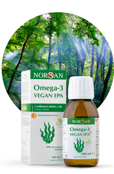 Norsan Omega-3 Vegan EPA z alg 100 ml 2000 mg
