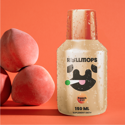 RollShot Peach 150ml – Brzoskwiniowe rollmopsowanie z mocą