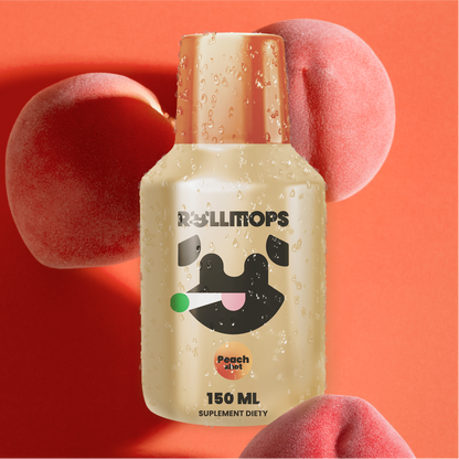 RollShot Peach 150ml – Brzoskwiniowe rollmopsowanie z mocą