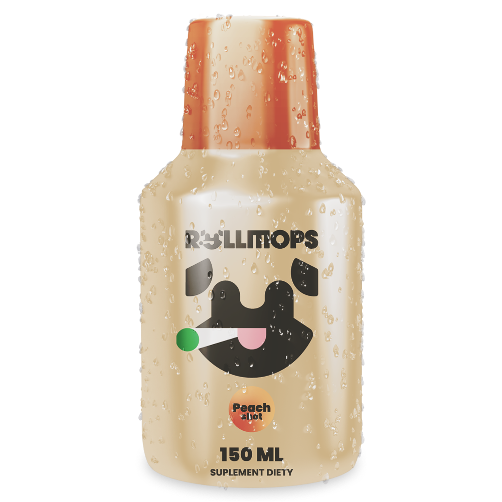 RollShot Peach 150ml – Brzoskwiniowe rollmopsowanie z mocą