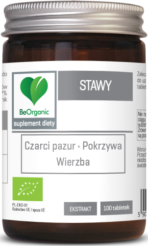 Stawy BIO 400 mg x 100 tabletek BeOrganic