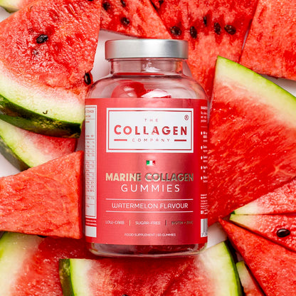 ŻELKI Z KOLAGENEM MORSKIM O SMAKU ARBUZOWYM The Collagen Company
