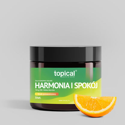 Żelki konopno-ziołowe HARMONIA I SPOKÓJ * Melisa lekarska – TOPICAL