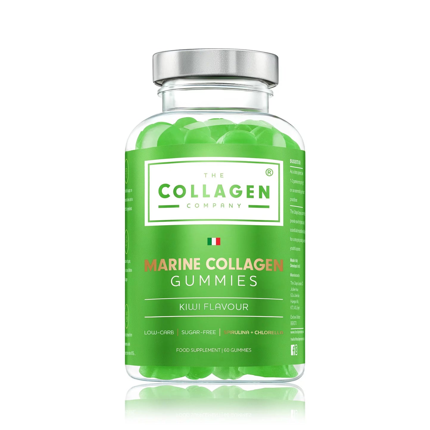 ŻELKI Z KOLAGENEM MORSKIM O SMAKU KIWI The Collagen Company