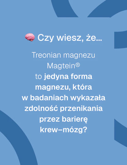 TREONIAN MAGNEZU MAGTEIN 2000 MG W PORCJI 90 KAPSUŁEK BIOWEN