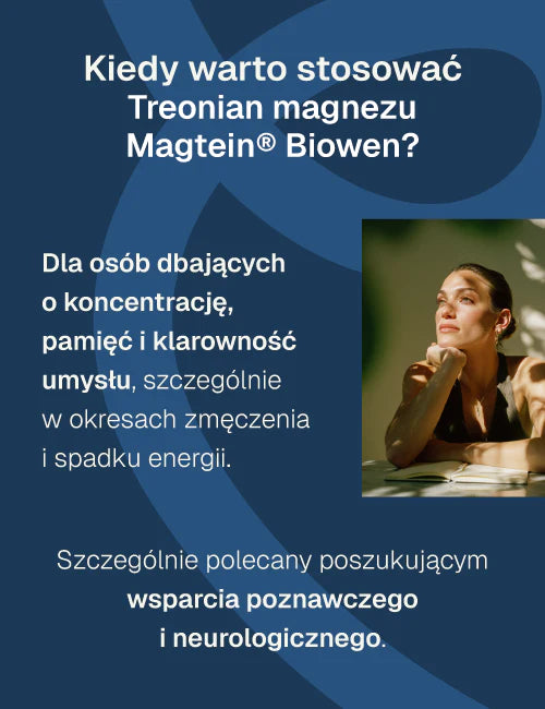 TREONIAN MAGNEZU MAGTEIN 2000 MG W PORCJI 90 KAPSUŁEK BIOWEN