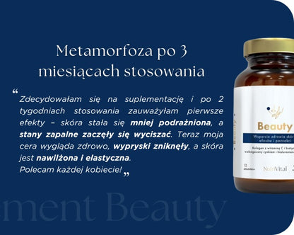 Suplement Beauty Wsparcie skóry, włosów i paznokci Nutri Vital