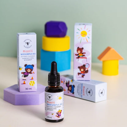 Witamina D3 dla dzieci i młodzieży Miodziś PASIEKA SADOWSKICH