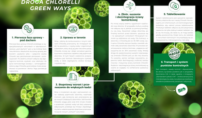 Green Ways Bio Chlorella pyranoidosa 1320 pastylek DARMOWA WYSYŁKA
