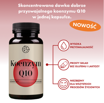 Jemy Zdrowo Koenzym Q10 energia i siła