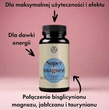 Magnez Kompleks trio 3 formy jabłczan, bisglicynian i taurynian magnezu Jemy Zdrowo