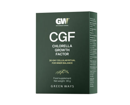CGF: Chlorella Growth Factor 30 saszetek  Green Ways edycja limitowana