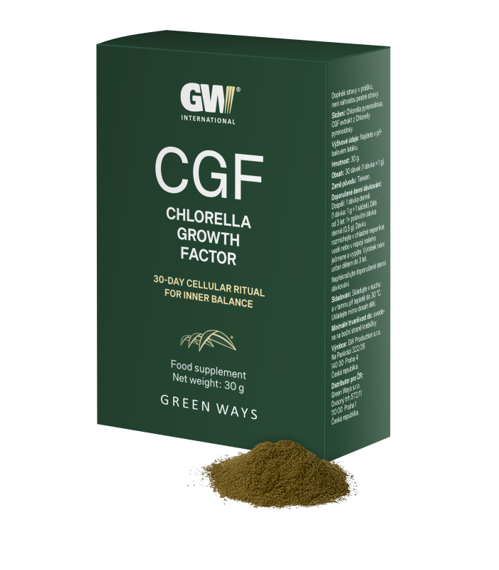 CGF: Chlorella Growth Factor 30 saszetek  Green Ways edycja limitowana