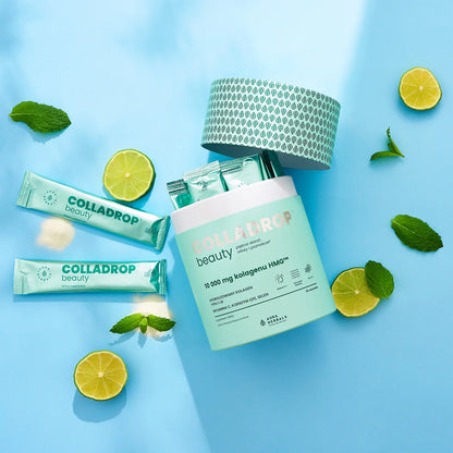 Aura Herbals Colladrop® Beauty, kolagen HMG™ 10000 mg, mojito, saszetki 30 szt.