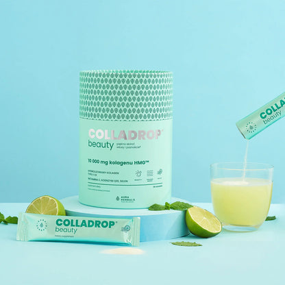 Aura Herbals Colladrop® Beauty, kolagen HMG™ 10000 mg, mojito, saszetki 30 szt.
