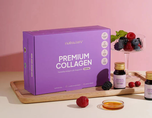 Natu. Care Kolagen Premium Shot 10000 mg, owoce leśne (15 shotów)