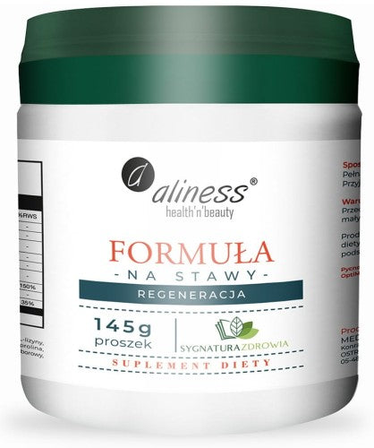 Formuła na stawy, regeneracja, proszek 145 g ALINESS