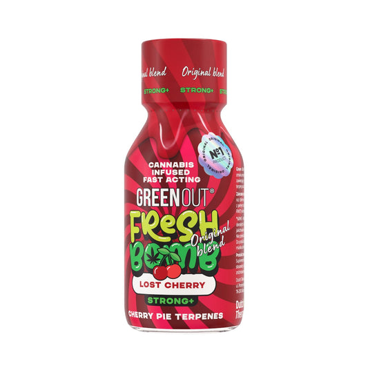 Green Out Shot  Fresh Bomb Lost Cherry strong
