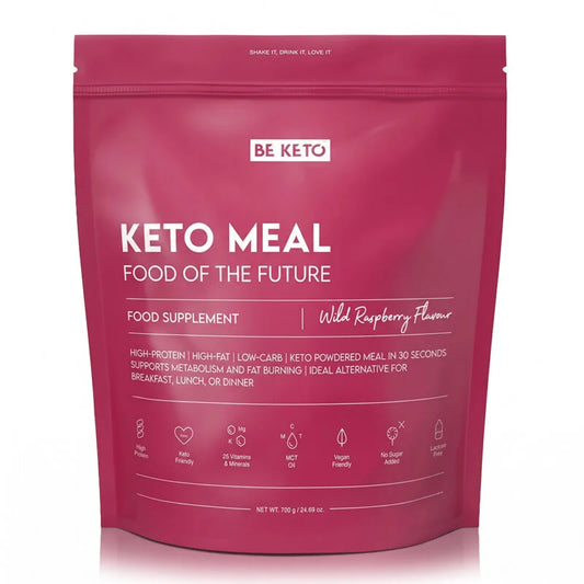 Keto Posiłek – Dzika Malina 700g BeKeto