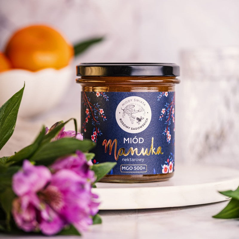Miód Manuka MGO 500+ 450 G PASIEKA SADOWSKICH