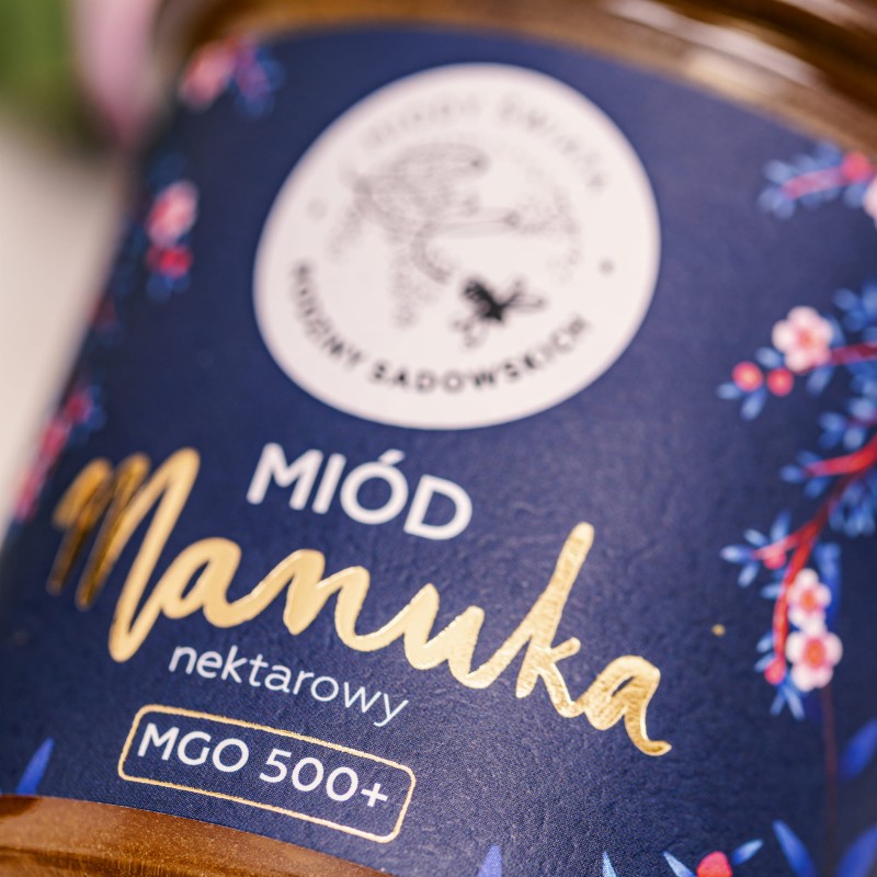 Miód Manuka MGO 500+ 250 G PASIEKA SADOWSKICH
