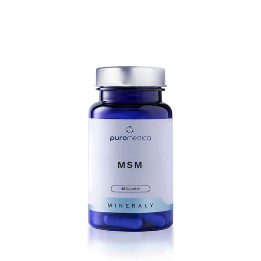 MSM siarka organiczna z kurkuminą 60 kapsułek Puromedica