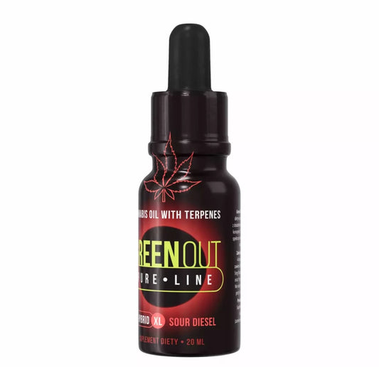 Olejek  Green Out® Pure, Sour Diesel 20 ml XL