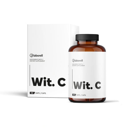 Witamina C 1000 mg Z KWERCETYNĄ I GORZKĄ POMARAŃCZĄ 100 KAPS LABORELL
