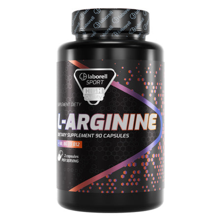L-arginina 1200mg 90 kapsułek Laborell Sport