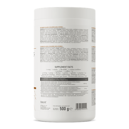 Kolagen Morski + Kwas Hialuronowy + Witamina C 500 g mango z ananasem OstroVit