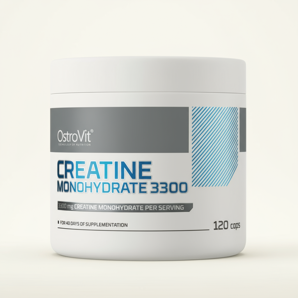 Monohydrat Kreatyny 3300 mg 120 kapsułek OstroVit