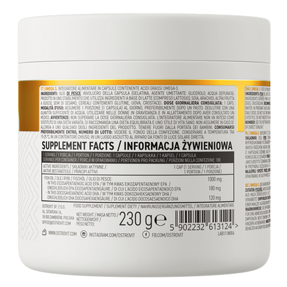 Omega 3 180 kapsułek OstroVit