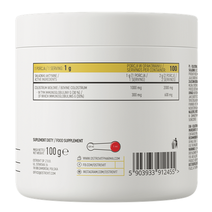 Colostrum 100 g naturalny OstroVit