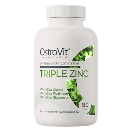 Triple Zinc 90 kapsułek OstroVit