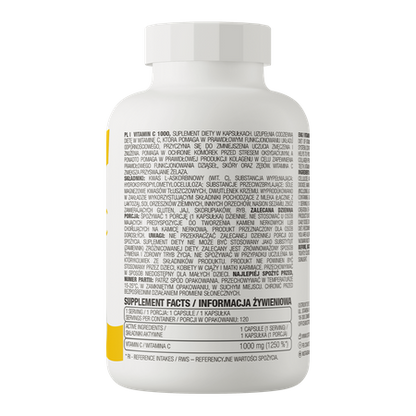 Witamina C 1000 mg 120 kapsułek OstroVit