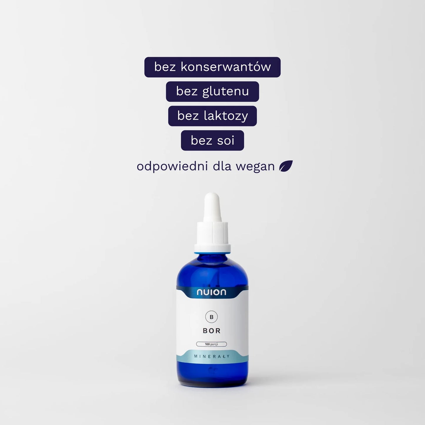 BOR W PŁYNIE 100 ML NUION PUROMEDICA